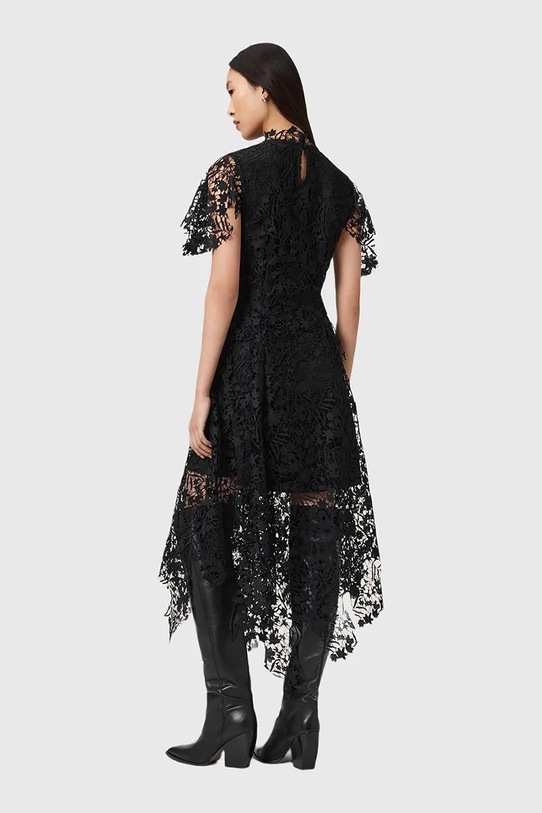 AllSaints sukienka W167DD czarny SS26