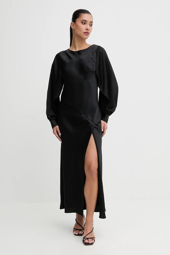 HUGO sukienka tkanina czarny 50552970