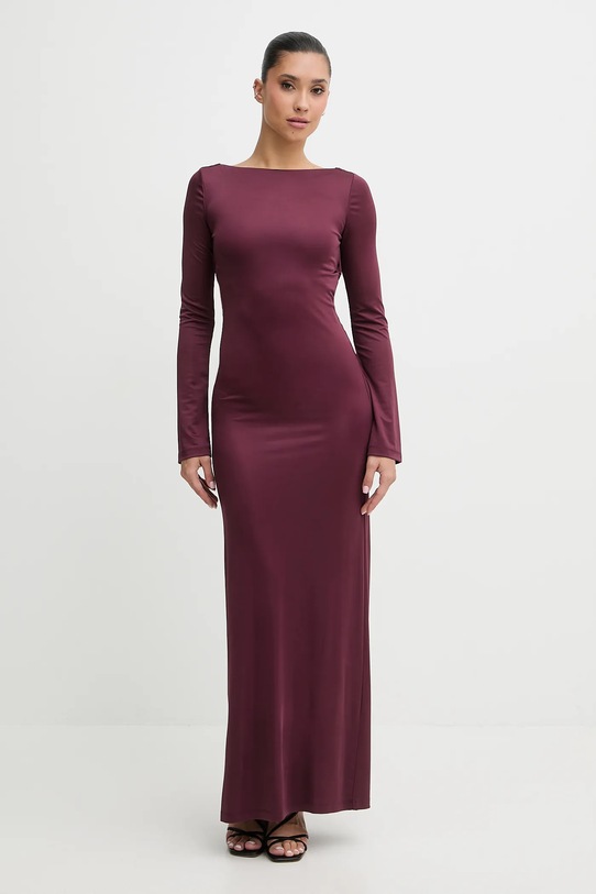 Odzież HUGO sukienka 50550740 fioletowy