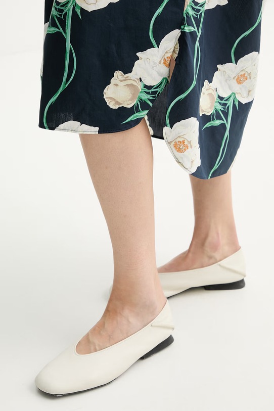 Kenzo oversized φόρεμα με πρόσμιξη μεταξιού FG52RO4229P2