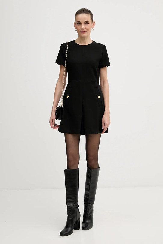 Tommy Hilfiger sukienka WW0WW47970 czarny SS26