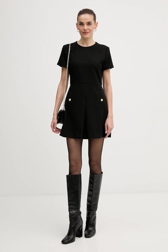 Tommy Hilfiger sukienka WW0WW47970 czarny SS26