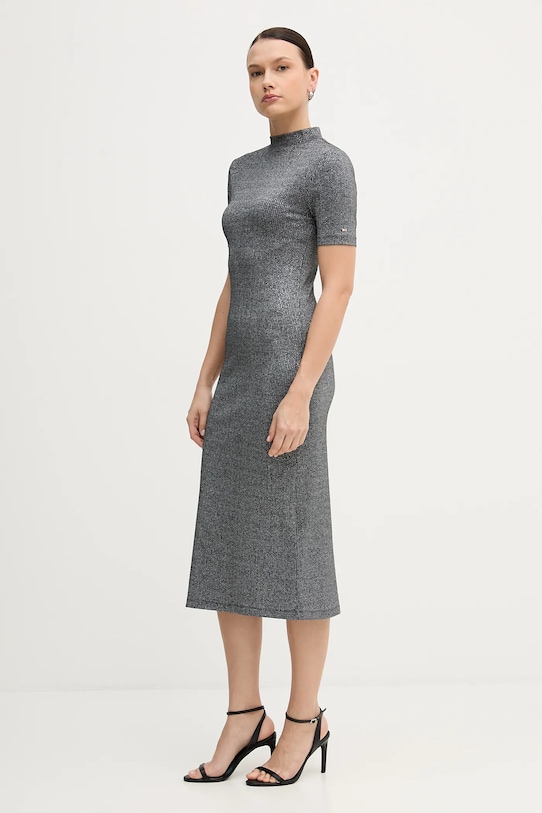 Tommy Hilfiger sukienka WW0WW49390 czarny SS26