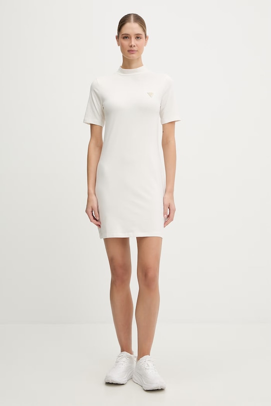 Guess sukienka SONIA V6RK04.J1314 beżowy SS26