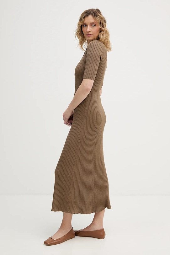 Tommy Hilfiger rochie WW0WW48447 verde SS26