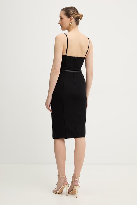 Odzież Guess sukienka BLAKE W6RK0G.KC9O0 czarny