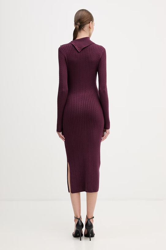 Odzież Guess sukienka PRISCILLA W6RK01.Z2YJ2 fioletowy