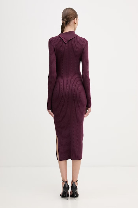 Odzież Guess sukienka PRISCILLA W6RK01.Z2YJ2 fioletowy