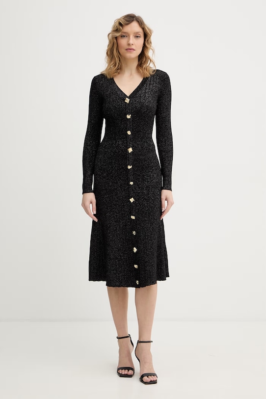 Guess ruha JELENE hosszú fekete W6RK02.Z3700