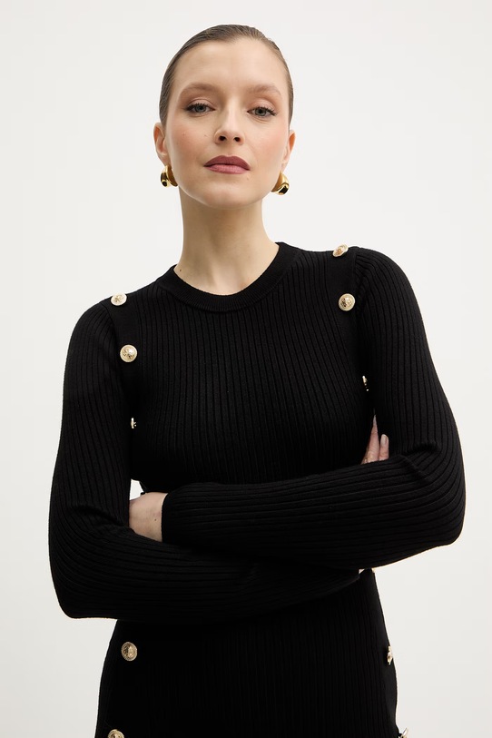 Guess sukienka czarny W6RK06.Z2YJ2