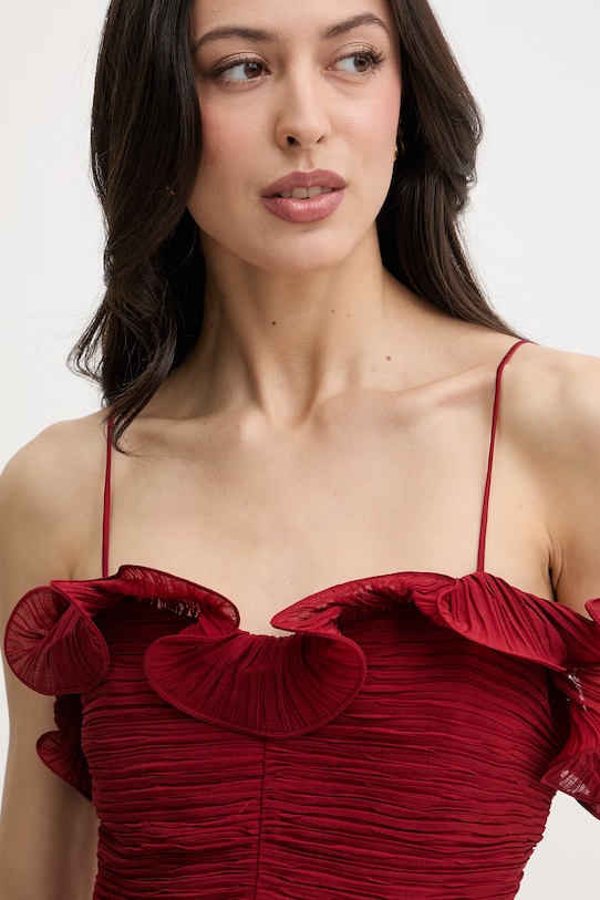 Guess sukienka KENNITH czerwony W6RK80.WI342