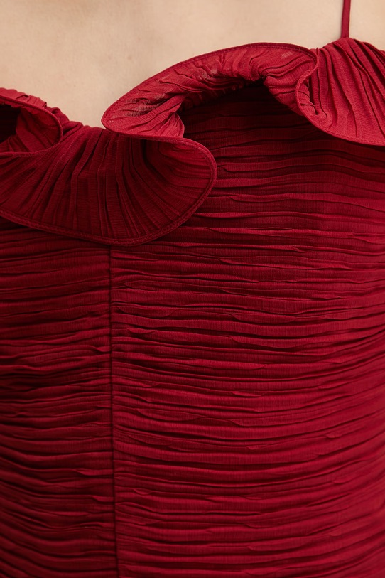 Guess sukienka KENNITH W6RK80.WI342 czerwony