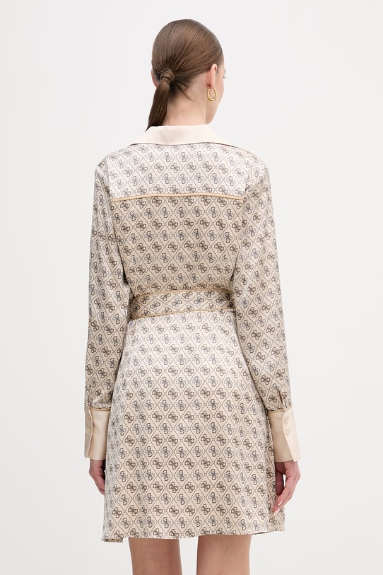 Odzież Guess sukienka BLERTA W6RK90.WF1T2 beżowy