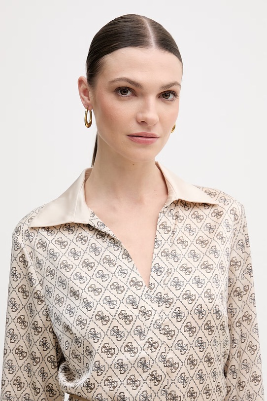 Guess sukienka BLERTA beżowy W6RK90.WF1T2