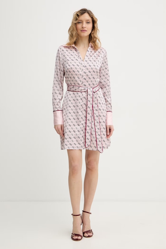 Guess ruha BLERTA W6RK90.WF1T2 rózsaszín SS26