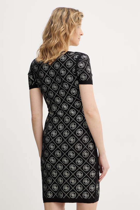 Ruházat Guess ruha gyapjú keverékből 4G W6RK92.Z3JD2 fekete