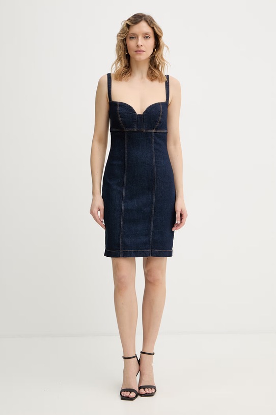 Traper haljina Guess ADELAIDA W6RK95.D6881 mornarsko plava SS26