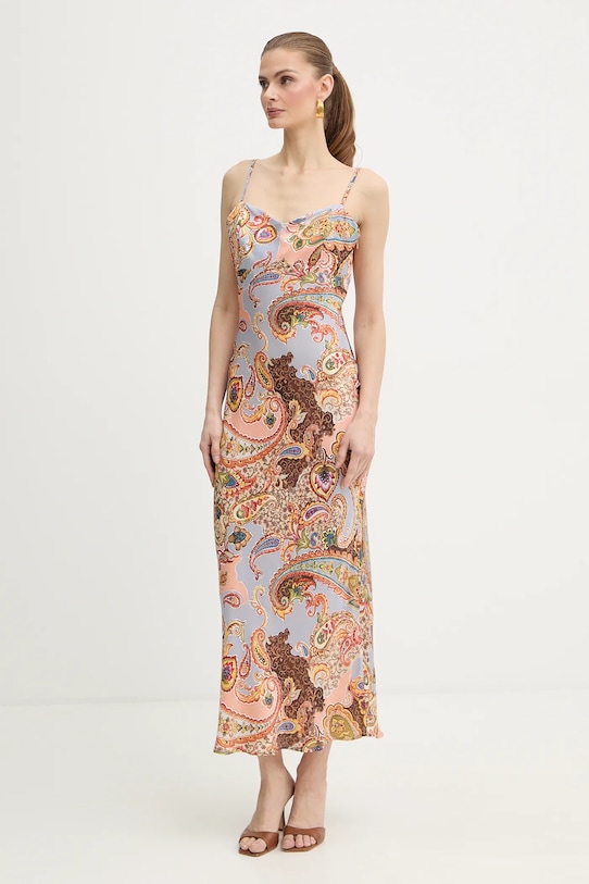 Guess sukienka TULLIA W6PK1D.WU330 pomarańczowy SS26