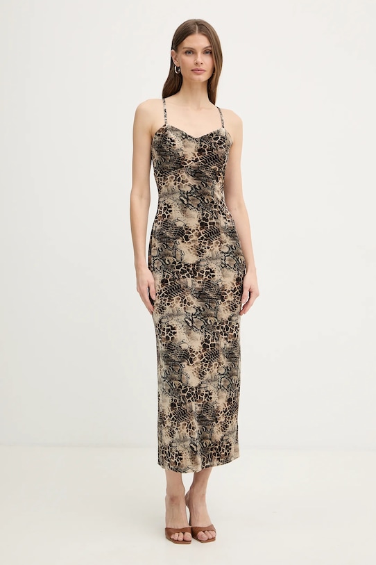 Guess sukienka casual zielony W6PK1O.KJ170