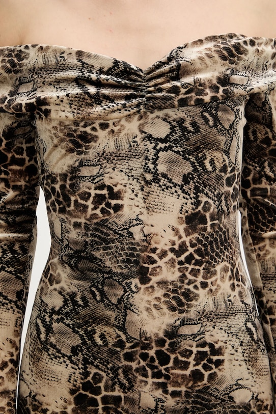 Guess sukienka W6PK1P.KJ170 zielony