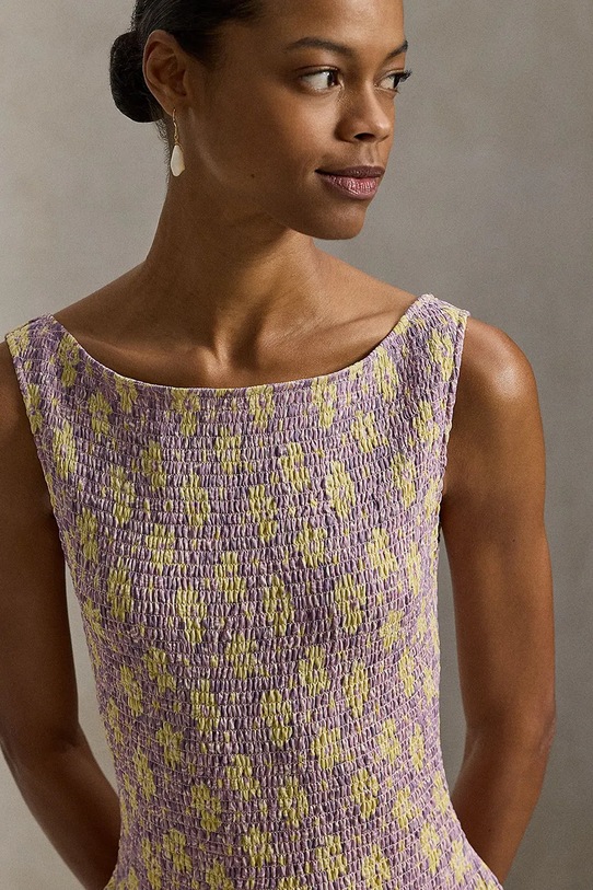 Polo Ralph Lauren sukienka żółty 211A96345