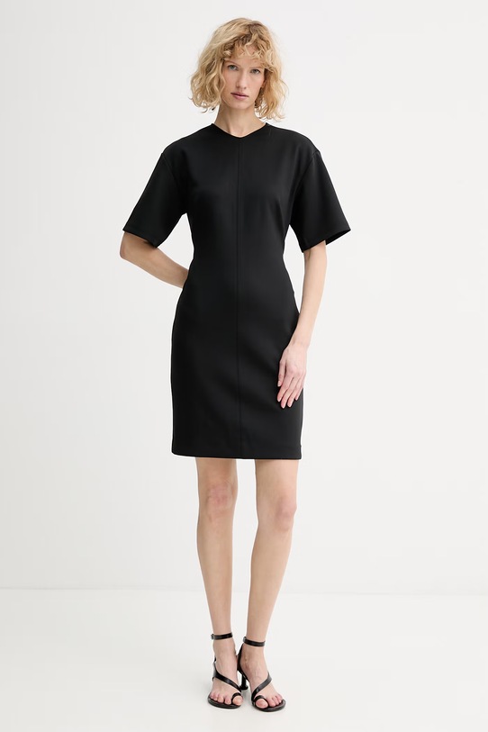 Calvin Klein sukienka LV044E034G czarny SS26