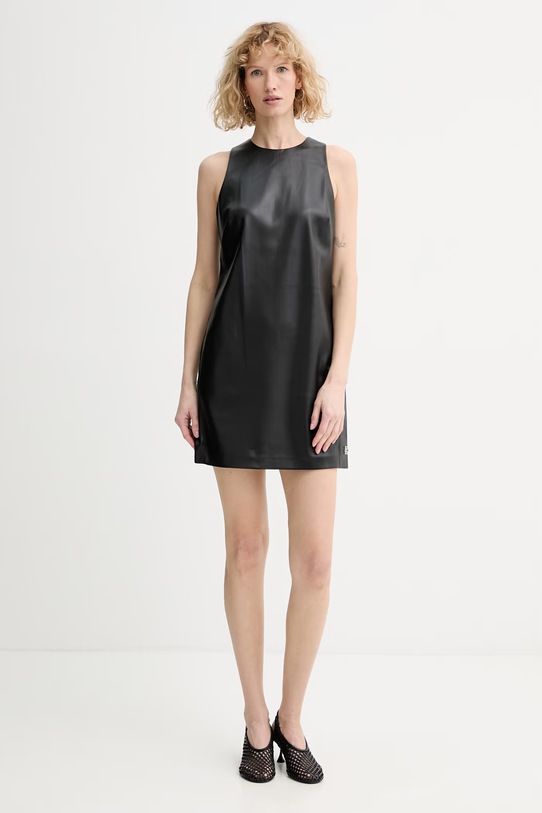 Calvin Klein sukienka LV147E008G czarny SS26