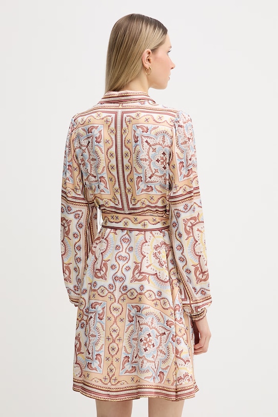 Odzież Hale Bob sukienka koszulowa z dodatkiem jedwabiu Arlo 5ZTM670A beżowy