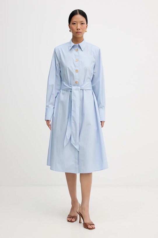 Karl Lagerfeld vestito in cotone B1W13026 blu SS26