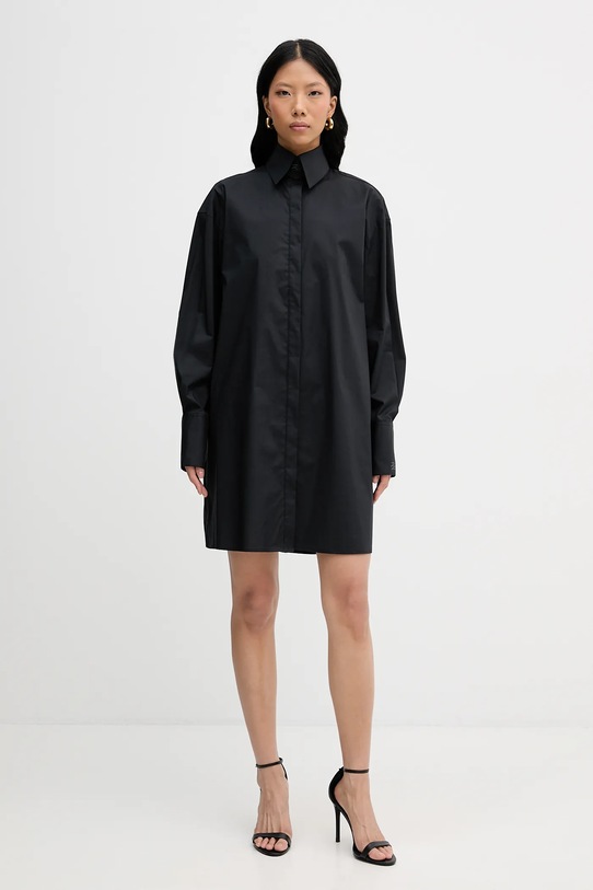 Karl Lagerfeld sukienka B1W13052 czarny SS26