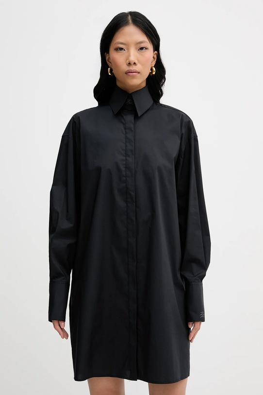 Odzież Karl Lagerfeld sukienka B1W13052 czarny