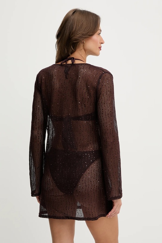 Odzież Karl Lagerfeld sukienka plażowa B1W46037 brązowy