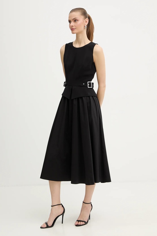 Karl Lagerfeld sukienka B1W13023 czarny SS26