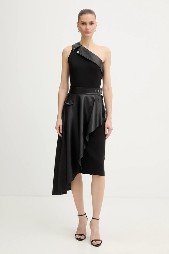 Karl Lagerfeld sukienka casual czarny B1W13002