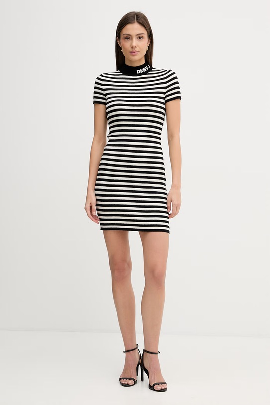 Dkny sukienka DJ6R0998 czarny SS26