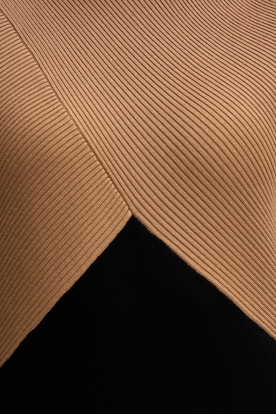 Dkny sukienka DD5D5150 brązowy