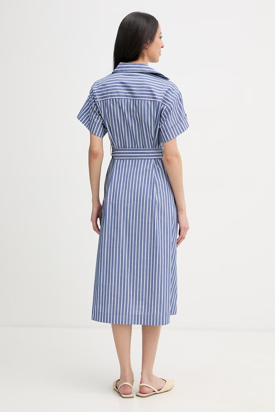 Odzież DKNY sukienka letnia bawełniana DD5A1P12 niebieski