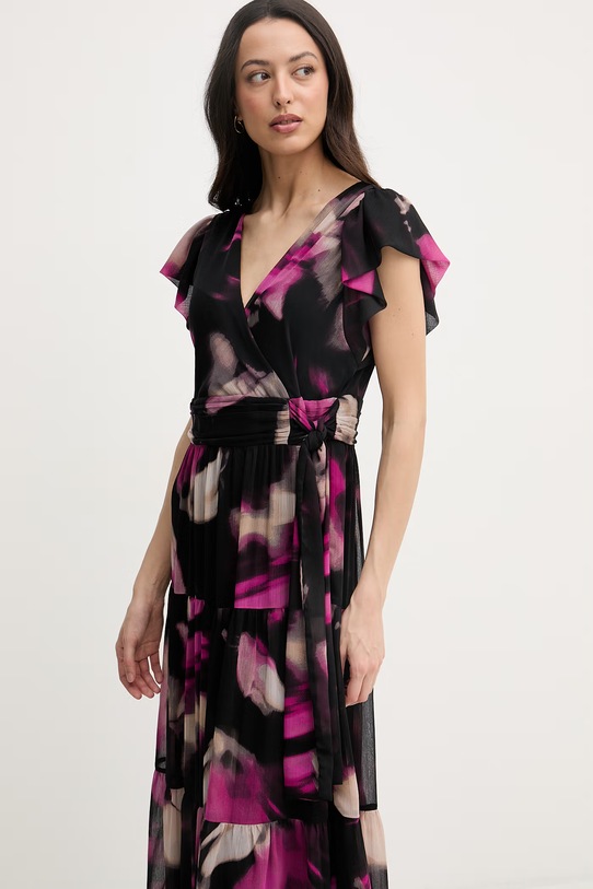 DKNY šaty s rozšíreným strihom čierna DD5G1562