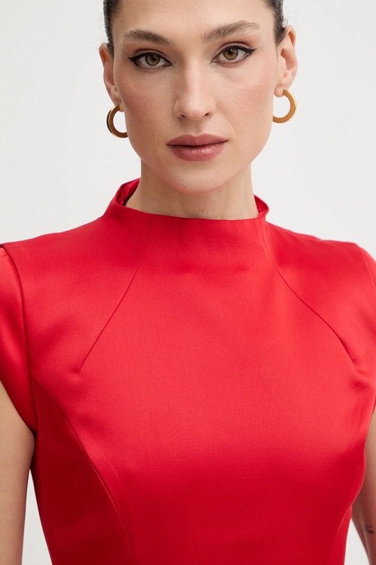 Bardot sukienka czerwony 59329DB2
