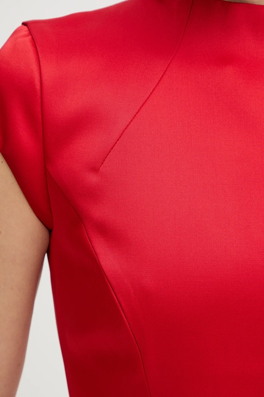 Bardot sukienka 59329DB2 czerwony