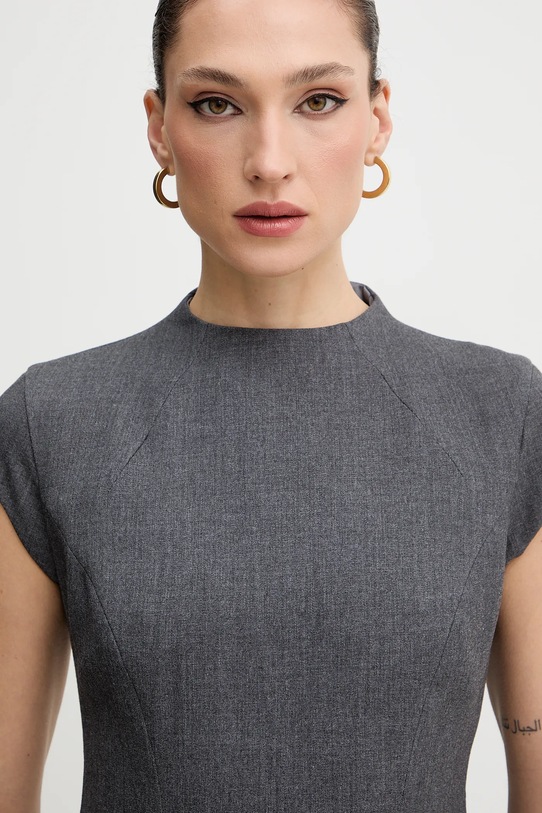 Bardot sukienka szary 59329DB3