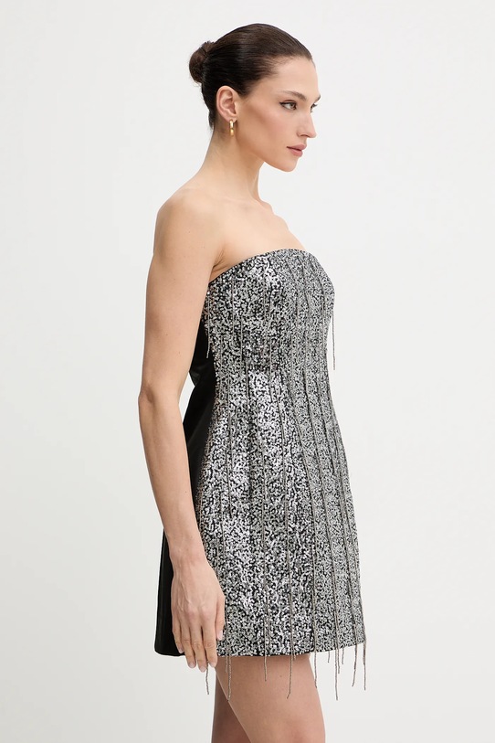 Bardot sukienka czarny 60099DB1