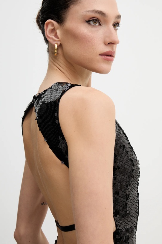 Bardot sukienka czarny 60159DB