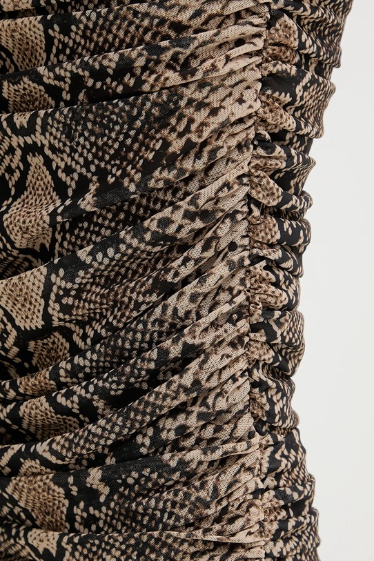 Bardot sukienka 56305DB4 brązowy