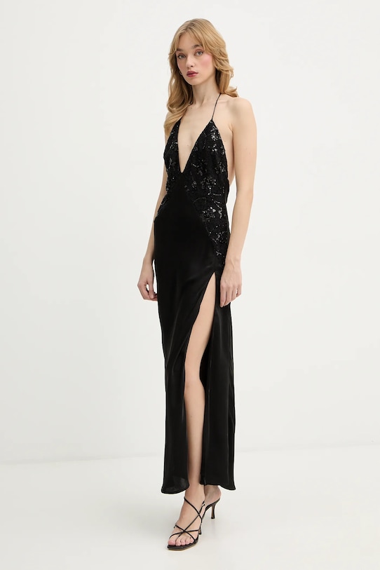 Bardot sukienka 60218DB czarny SS26