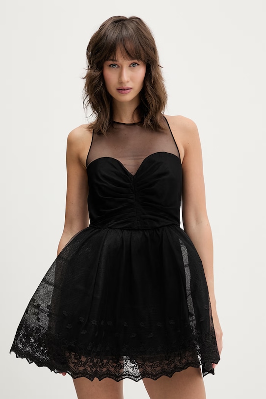 Bardot ruha fekete 60223DB