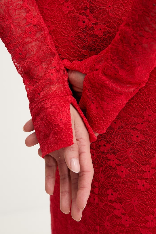 Bardot sukienka 60239DB czerwony