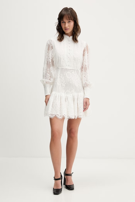 Šaty Bardot 60268DB béžová SS26