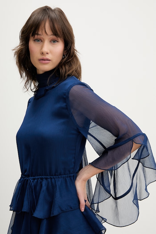 Рокля Bardot тъмносин 60273DB