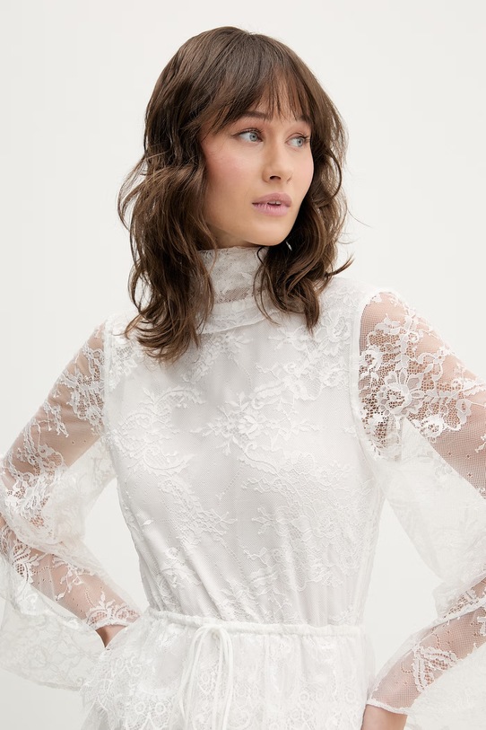 Bardot sukienka biały 60273DB1